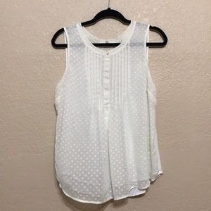 FREE w/Purchase Daniel Rainn Polka Dot Tank Cream